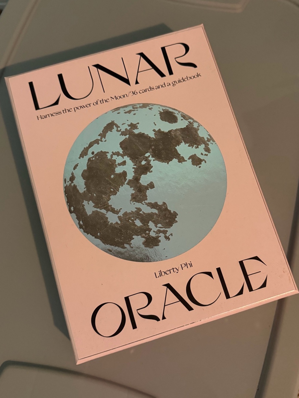 liberty Lunar Oracle Deck - Pastel Pink & Teal